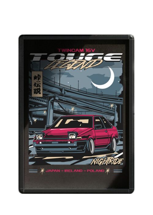 NIGHTRIDE Selected Design Poster AE86