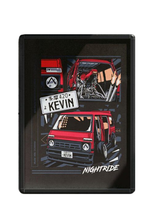 NIGHTRIDE Selected Design Poster KEVIN