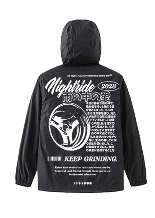 NIGHTRIDE Rain Jacket