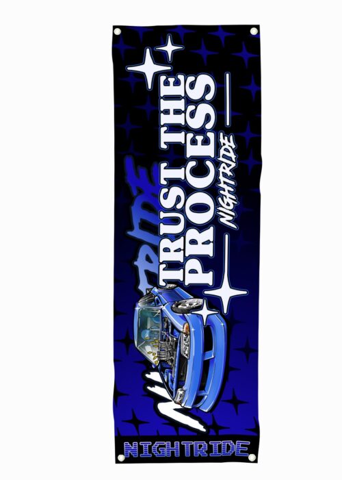Nightride Trust the process flag