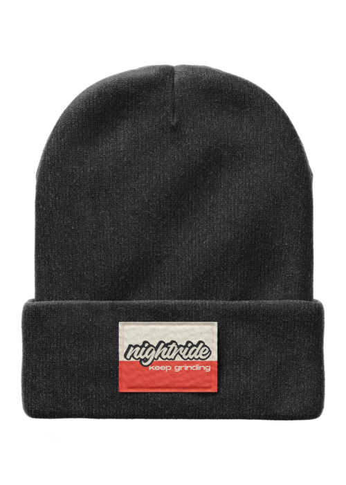 NIGHTRIDE RED BEANIE