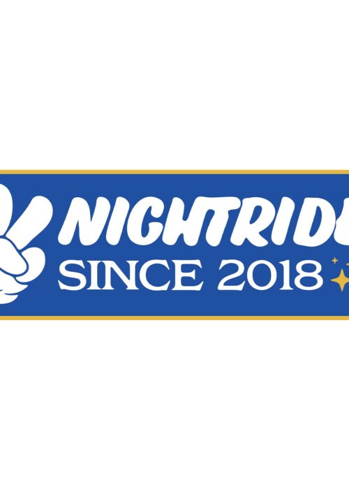NIGHTRIDE BLUE - Slapsticker